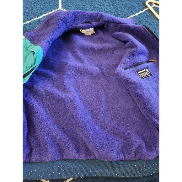 Vintage L.L Bean Women's Insulated Teal Vest- Lg - Picture 6 of 8